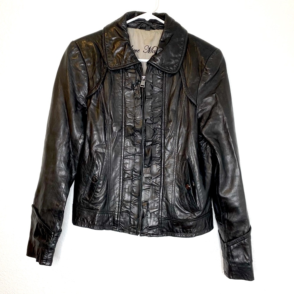 Steve Madden Genuine Leather Jacket